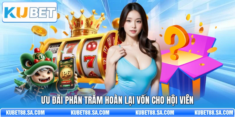 Ưu đãi phần trăm hoàn lại vốn cho hội viên
