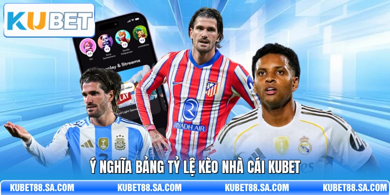 Ý nghĩa bảng tỷ lệ kèo nhà cái Kubet